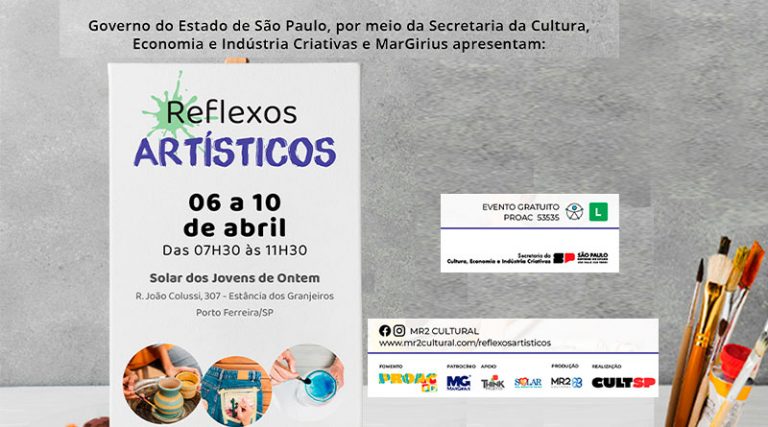 Porto Ferreira recebe projeto Reflexos Artísticos que promove oficinas gratuitas [...]
