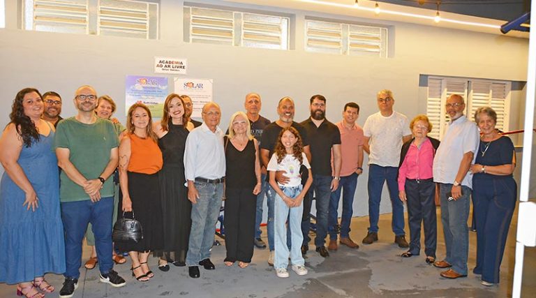 Inauguração da cademia do Solar dos Jovens de Ontem