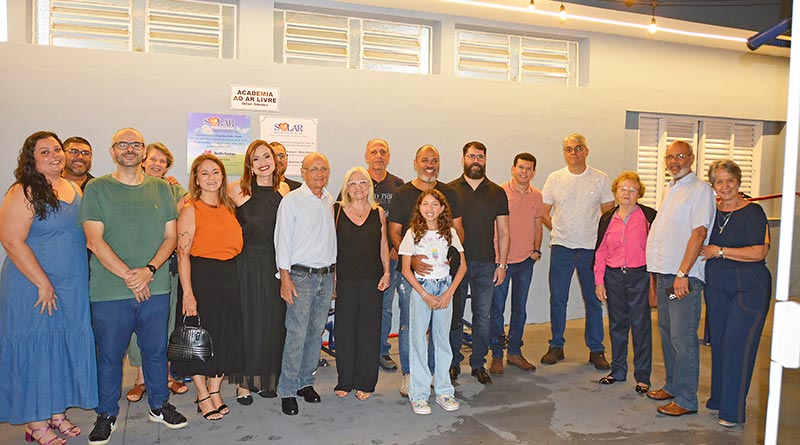 Inauguração da cademia do Solar dos Jovens de Ontem