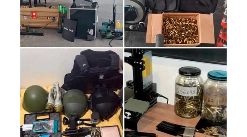 Operação em Tambaú mira grupo suspeito de fabricar armas em impressoras 3D