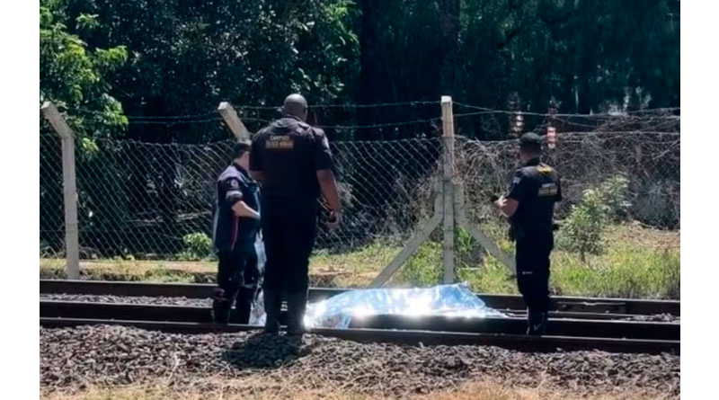 Homem morre após ser atropelado por trem no interior de SP