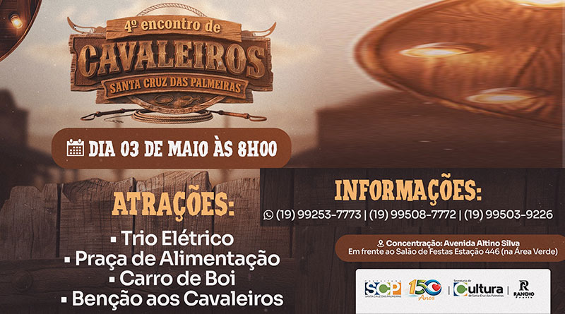 4º Encontro de Cavaleiros vem aí