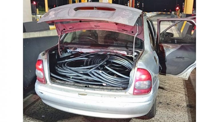 FURTO DE FIOS DE ENERGIA É REGISTRADO NA MADRUGADA EM PORTO FERREIRA