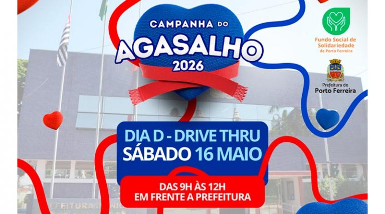 Campanha do Agasalho 2026: sábado é o Dia D para doações com “pedágio̶ [...]