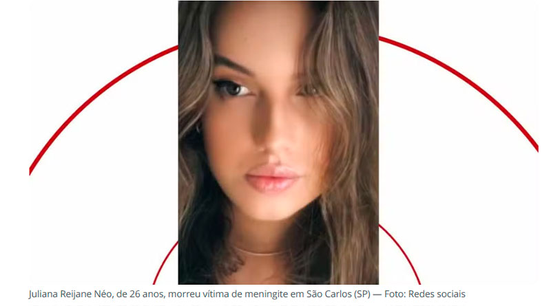 Psicóloga de 25 anos morre por meningite no interior de SP
