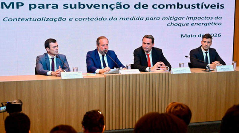 Governo do Brasil anuncia subvenção da gasolina