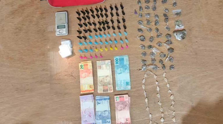 POLÍCIA MILITAR PRENDE INDIVÍDUO POR TRÁFICO DE DROGAS EM PORTO FERREIRA