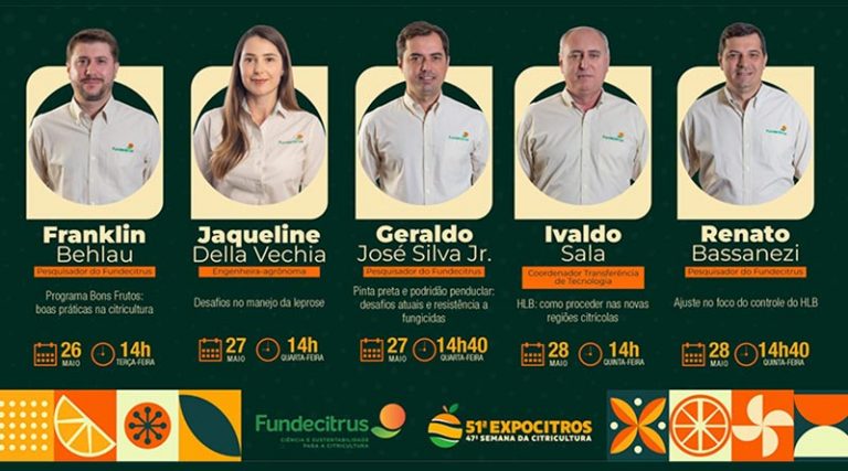 Fundecitrus fará discussão sobre greening, pinta preta e boas práticas no campo  [...]