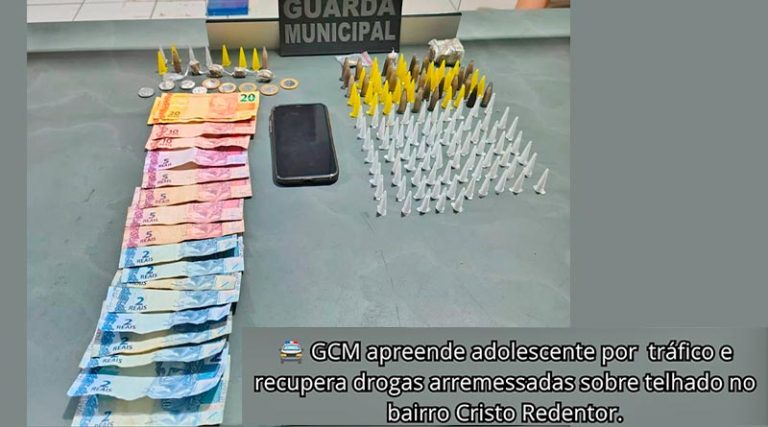 ADOLESCENTE É APREENDIDO POR ATO INFRACIONAL ANÁLOGO AO TRÁFICO DE DROGAS NO CRI [...]