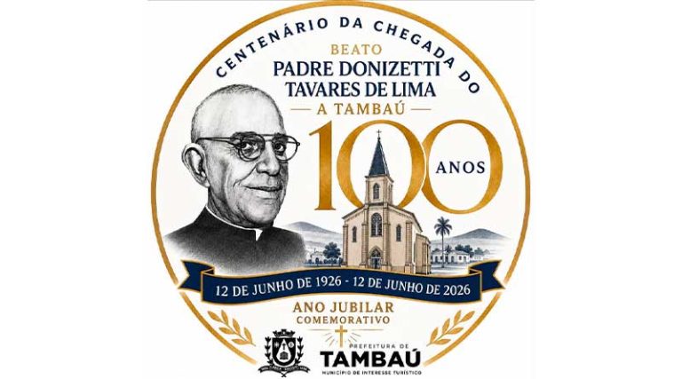 TAMBAÚ LANÇARÁ SELO COMEMORATIVO DO CENTENÁRIO DA CHEGADA DO BEATO PADRE DONIZET [...]