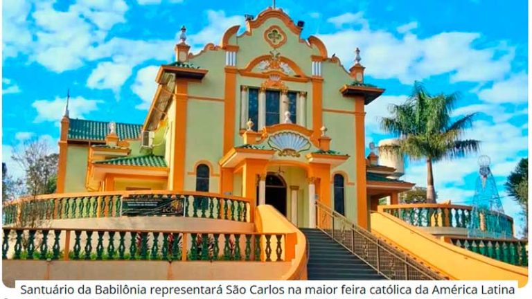 Santuário da Babilônia representará São Carlos na maior feira católica da Améric [...]