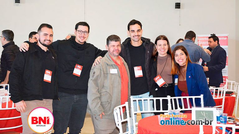 Mais de 100 empresários participam de encontro de networking promovido pelo BNI  [...]