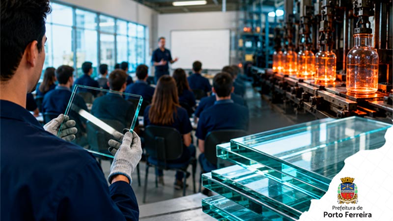Etec de Porto Ferreira realiza aula inaugural do primeiro curso Técnico em Vidros da instituição