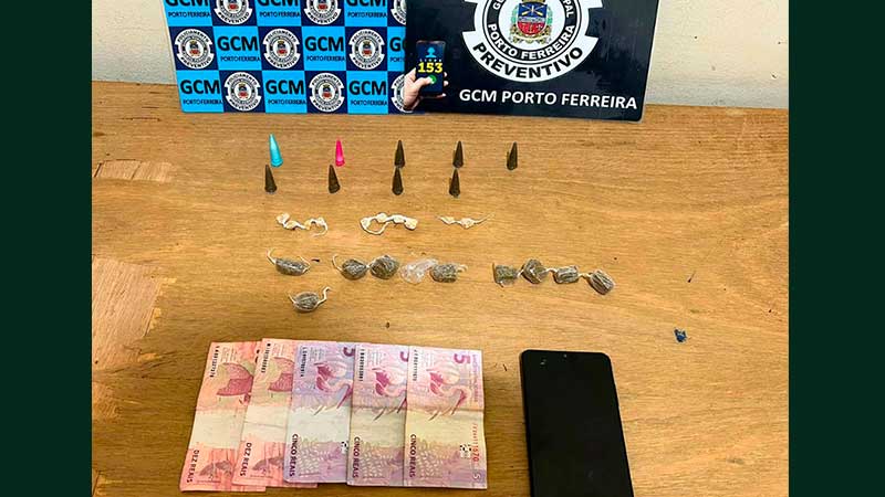 GCM prende homem por tráfico de drogas durante patrulhamento no Jardim Esperança
