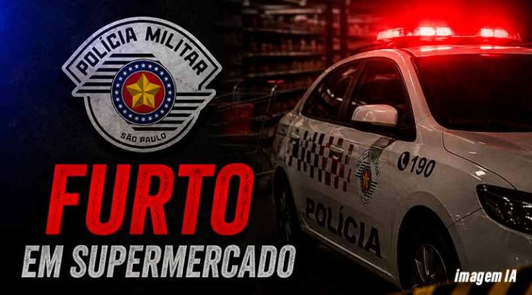 POLÍCIA MILITAR IDENTIFICA SUSPEITOS DE FURTO EM SUPERMERCADO EM PORTO FERREIRA