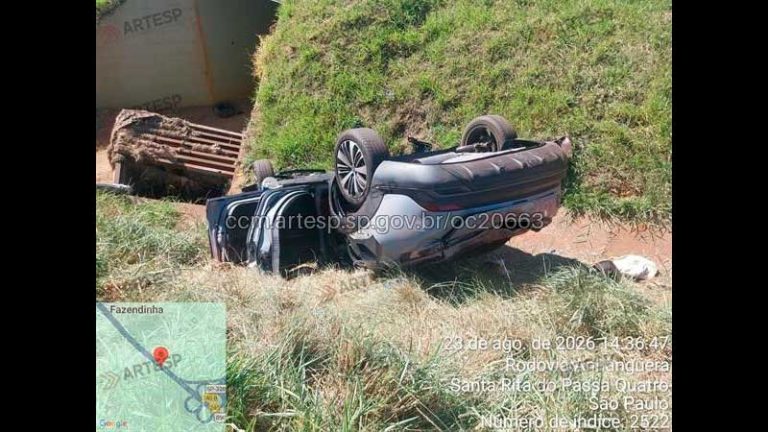 Acidente na Anhanguera deixa dois mortos e três feridos em Santa Rita do Passa Q [...]