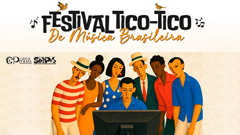 INSCRIÇÕES ABERTAS PARA O FESTIVAL TICO-TICO 2026