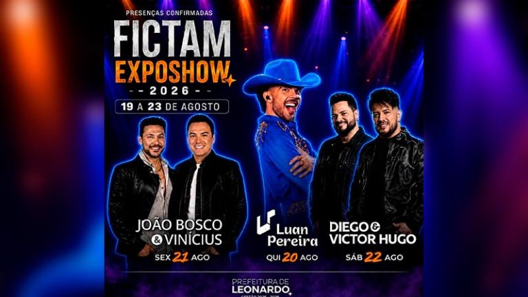 A FICTAM EXPOSHOW 2026 já começou a entrar no clima de festa!
