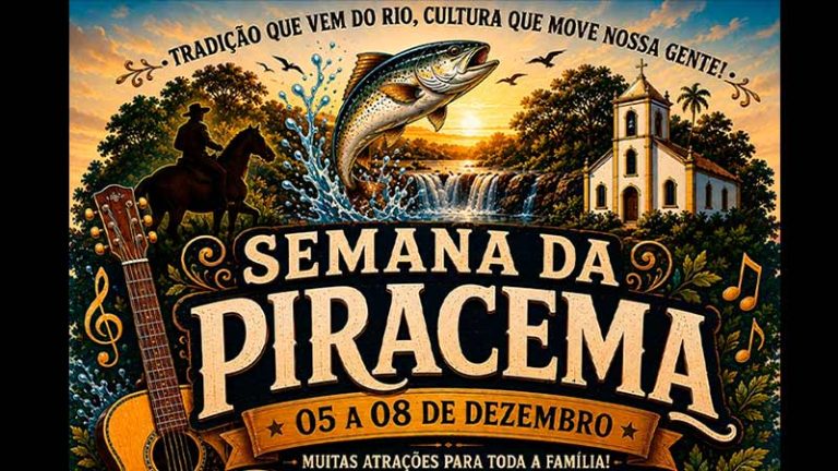 Semana da Piracema – 5 a 8 de dezembro