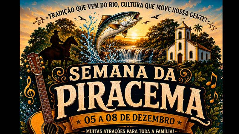 Semana da Piracema – 5 a 8 de dezembro