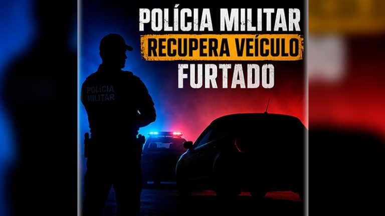 Veículo furtado é recuperado durante ação da Ronda Escolar em Descalvado