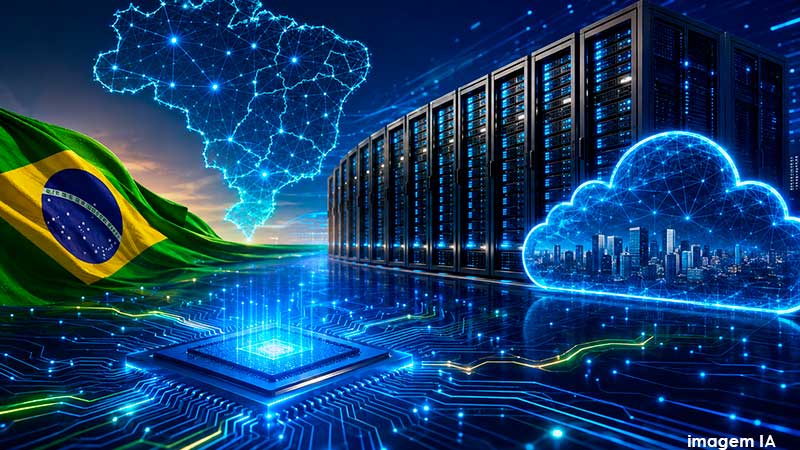 Brasil avança em infraestrutura própria para inteligência artificial com supercomputação e nuvem brasileira