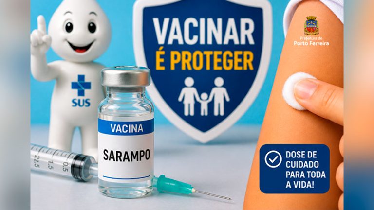 Vacina contra o sarampo está disponível nas Unidades de Saúde para rotina e quem [...]