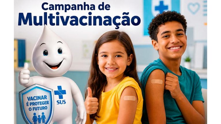 Secretaria de Saúde realiza Campanha de Multivacinação para crianças e adolescen [...]