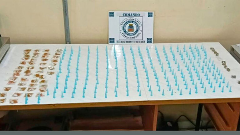GCM APREENDE MAIS DE 250 GRAMAS DE ENTORPECENTES NO JARDIM ESPERANÇA