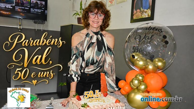 O Tilápia de Ouro celebrou os 50 e uns da Val com muita alegria!