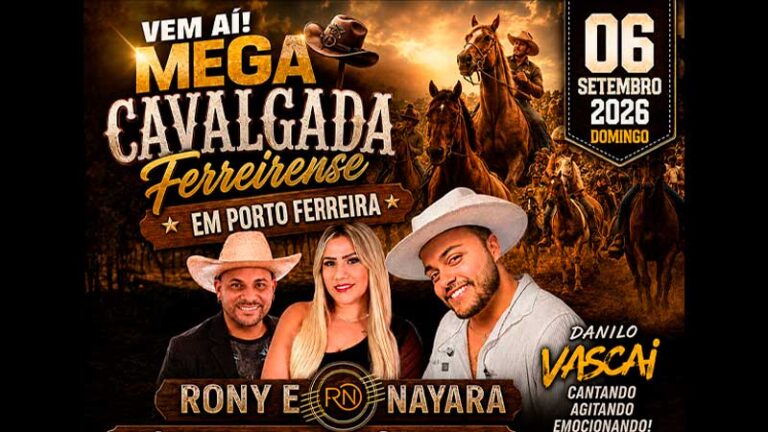VEM AÍ A MEGA CAVALGADA FERREIRENSE!