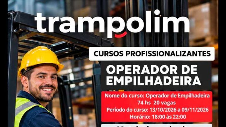 Curso: Operador de Empilhadeira