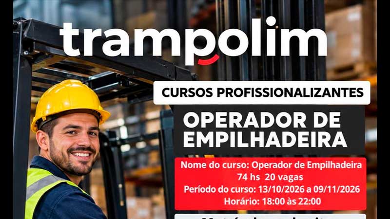 Curso: Operador de Empilhadeira