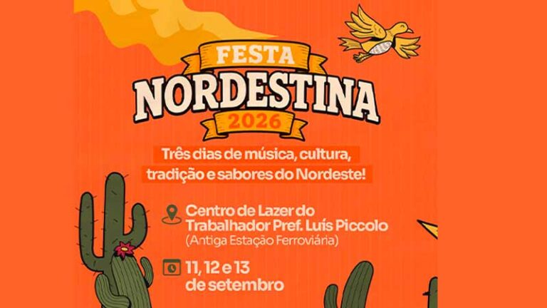FESTA NORDESTINA 2026 — TRÊS DIAS DE MUITA FESTA!