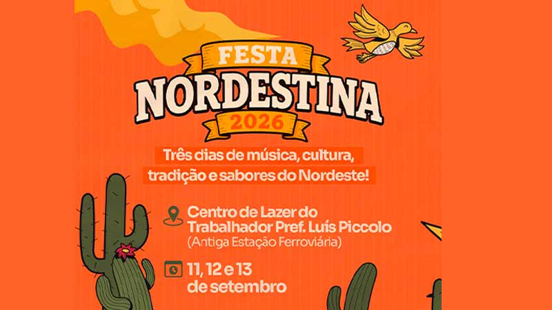FESTA NORDESTINA 2026 — TRÊS DIAS DE MUITA FESTA!