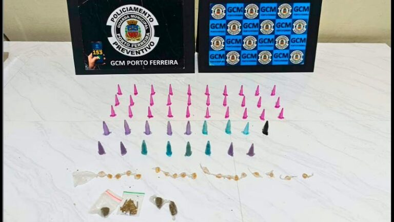 GCM PRENDE INDIVÍDUO POR TRÁFICO E APREENDE ENTORPECENTES NO JARDIM ESPERANÇA