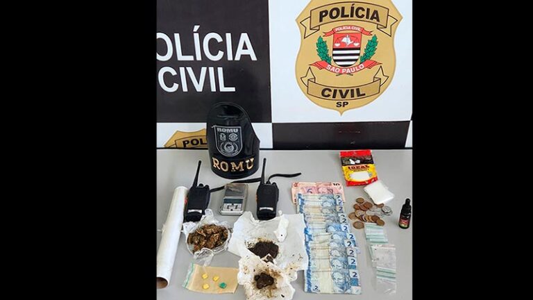 GCM apoia Polícia Civil em cumprimento de mandados e apreende drogas em Pirassun [...]