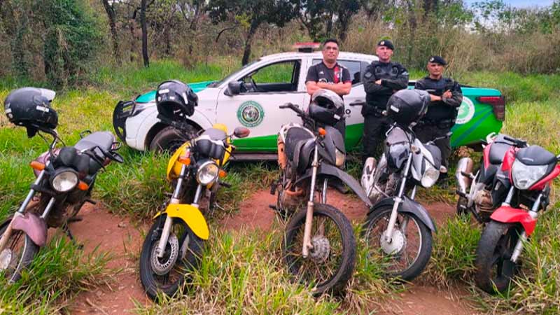 GCM localiza cinco motocicletas furtadas ou roubadas na Vila Santa Fé