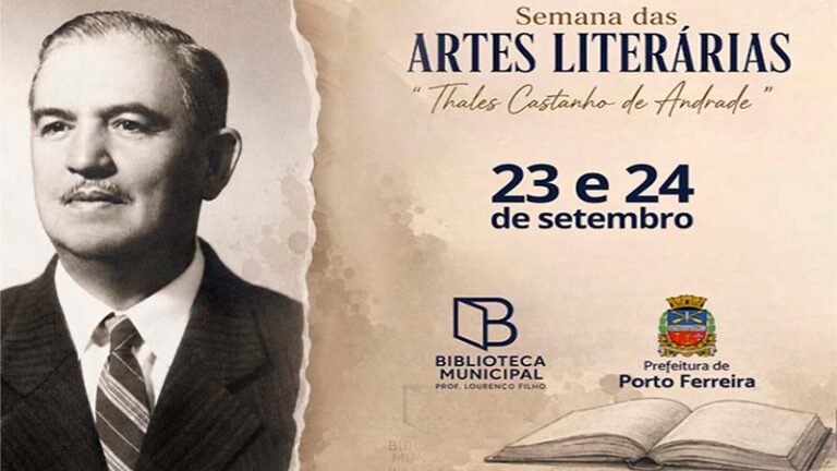 SEMANA DAS ARTES LITERÁRIAS “THALES CASTANHO DE ANDRADE”