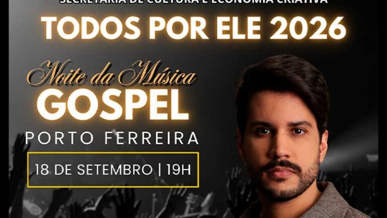 TODOS POR ELE 2026 – NOITE DA MÚSICA GOSPEL