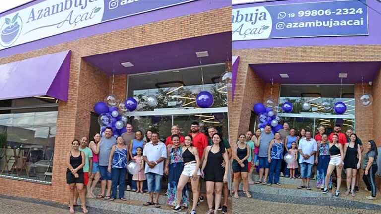 Azambuja Açaí inicia uma nova fase com casa cheia e muita alegria!
