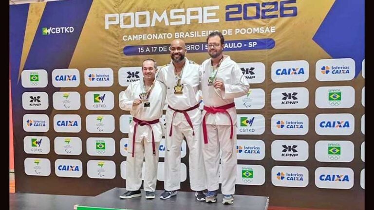 DESCALVADENSE JEFFERSON DOS SANTOS CARVALHO CONQUISTA OURO NO TAEKWONDO PARTICIP [...]
