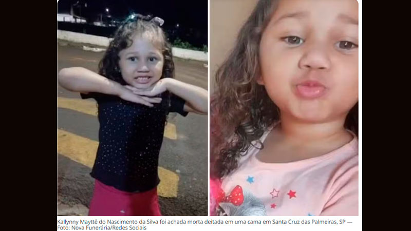 Menina de 6 anos é encontrada morta dentro de casa no interior de SP; causa é investigada