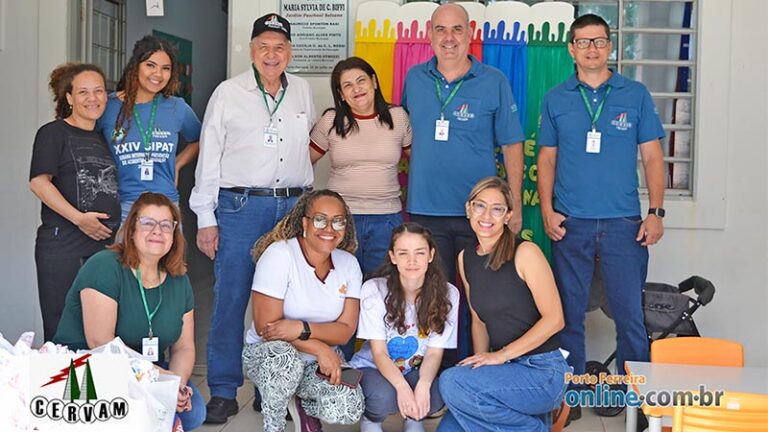CERVAM PROMOVE DIA ESPECIAL COM PRESENTES E DIVERSÃO PARA 60 CRIANÇAS EM PORTO F [...]