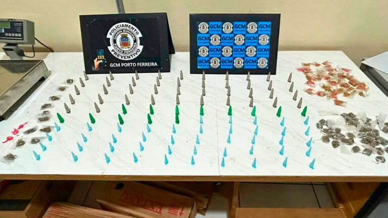 GCM APREENDE MAIS DE 200 GRAMAS DE ENTORPECENTES NO JARDIM ESPERANÇA