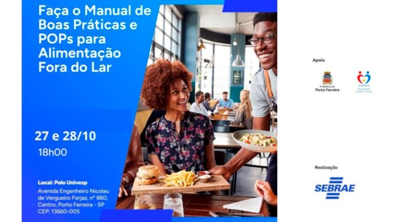 Porto Ferreira oferece capacitação gratuita sobre Manual de Boas Práticas e POPs [...]